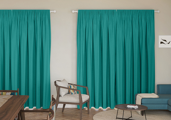 Kyoto Faux Silk, Orient - Made to Measure Curtains - Image 7